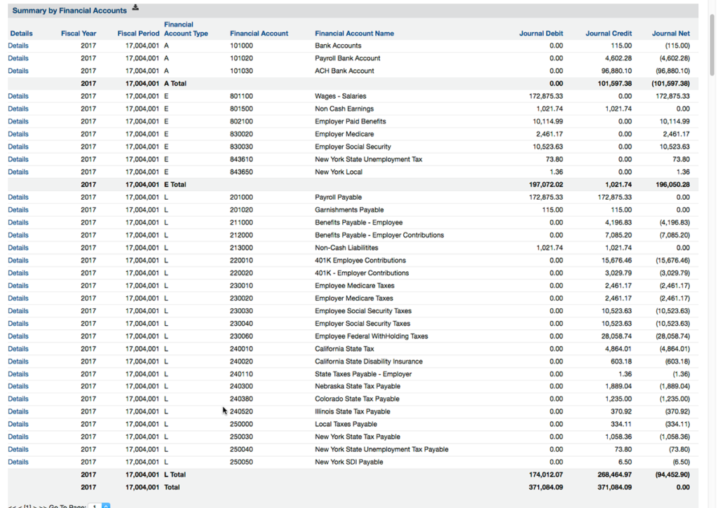 Sync HRM Financial Management