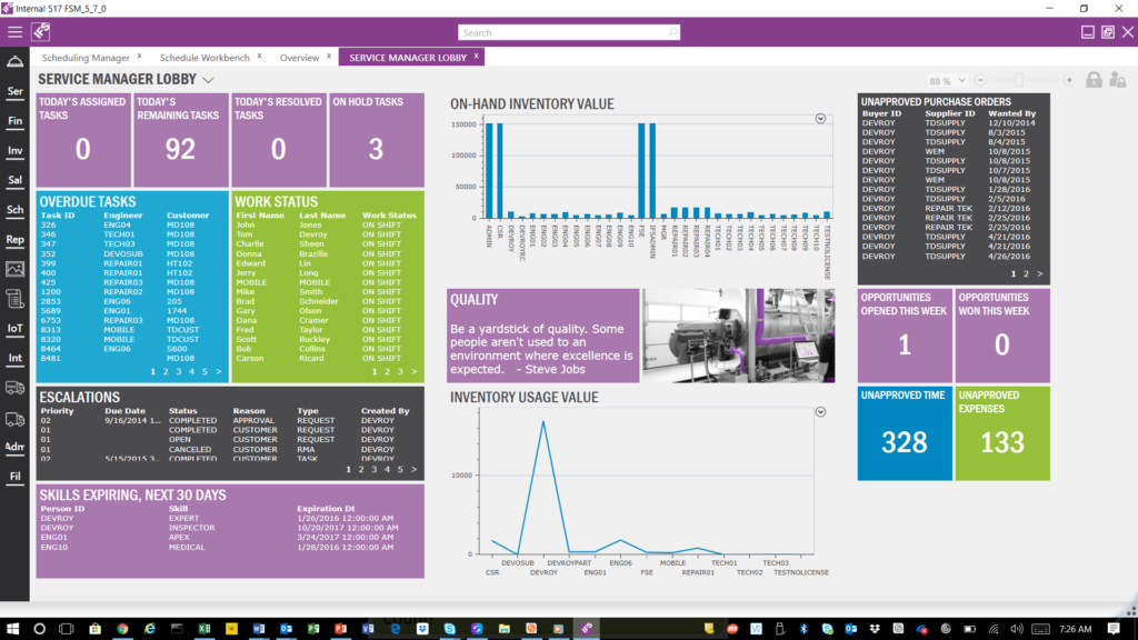 IFS Reporting and Data Visualization