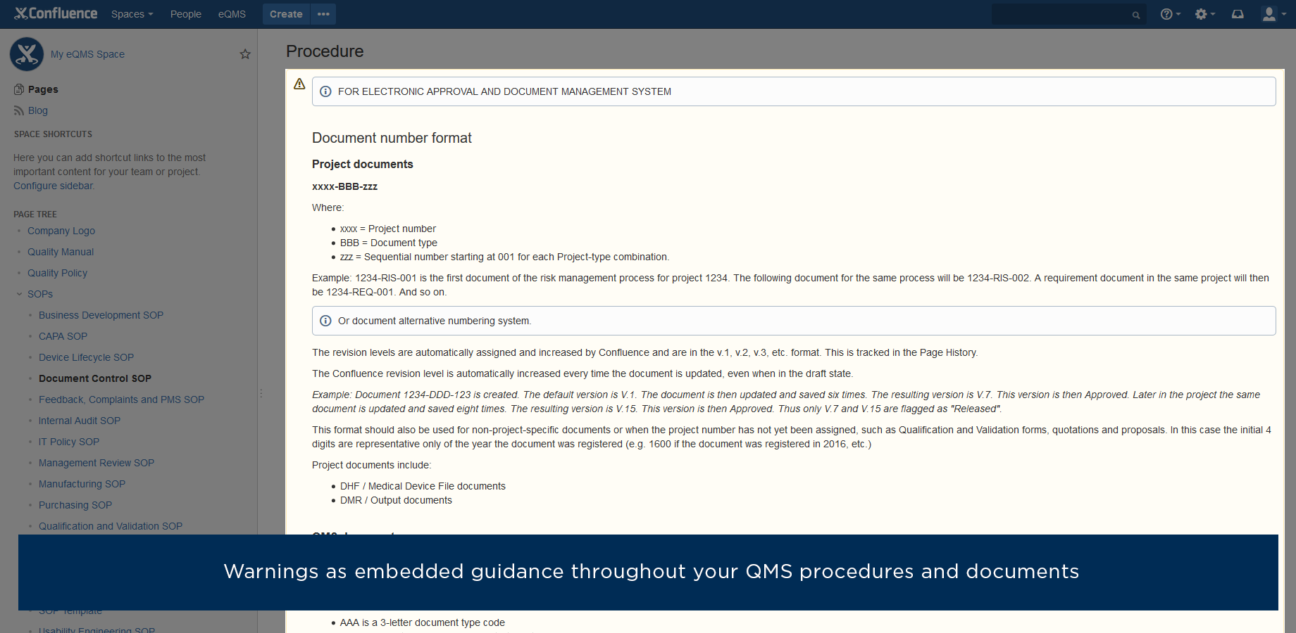 EQMS Document Management Accessory