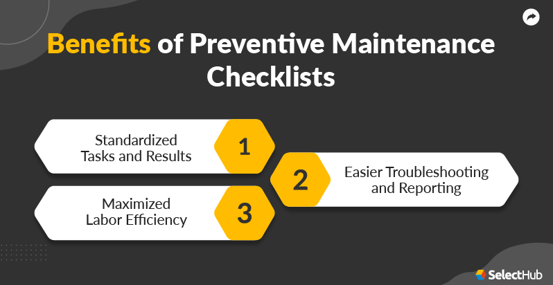 PM Checklist Advantages