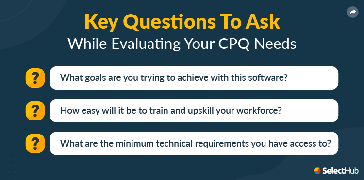 CPQ Software Questions to Ask