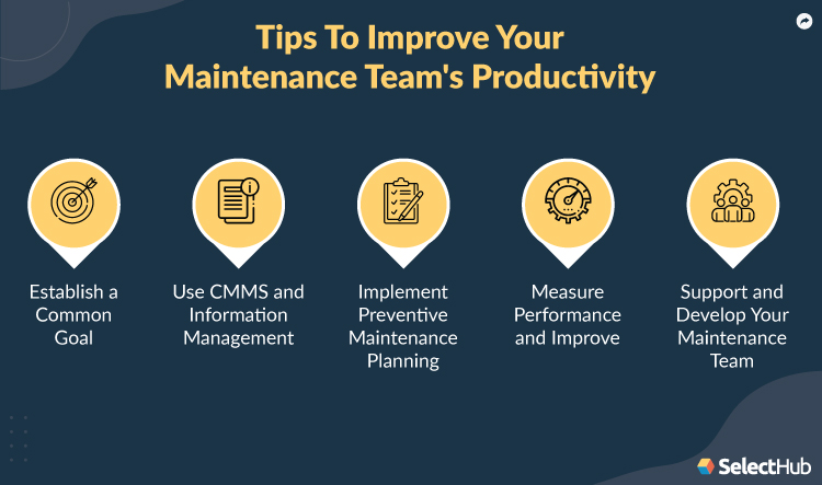 5 Ways to Improve Maintenance Team Productivity