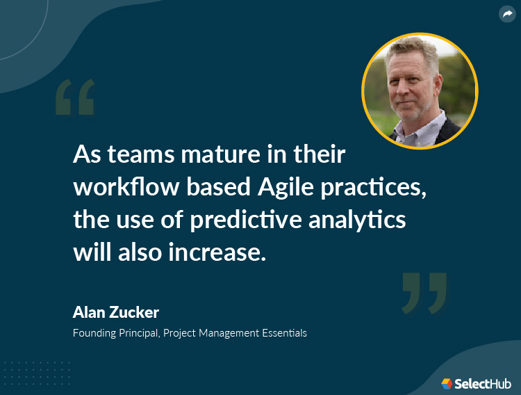 Alan Zucker Quote on Predictive Analysis