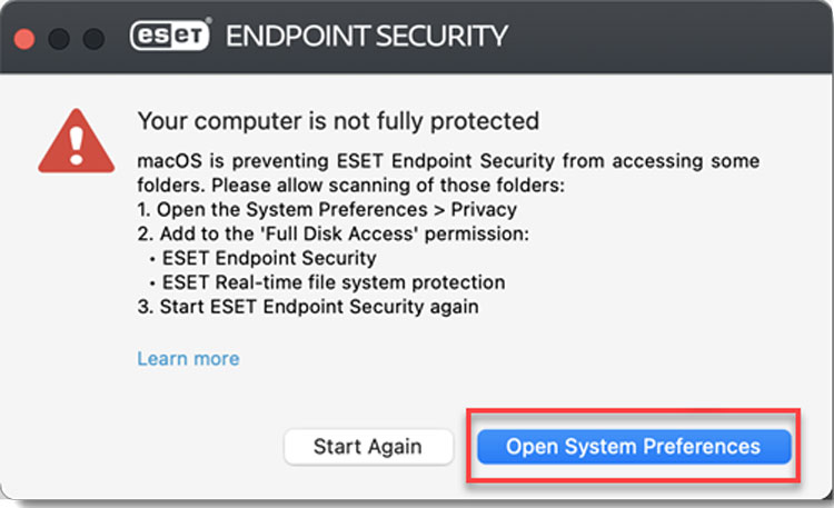 Setting User Access Level in Esset Endpoint Security