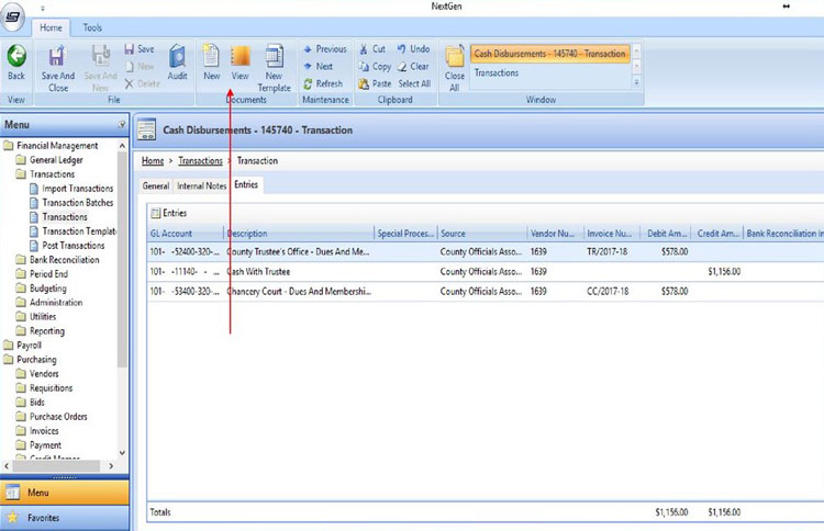 Managing patient files and financial documents with NextGen