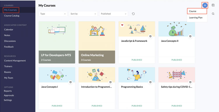 Zoho Online Courses