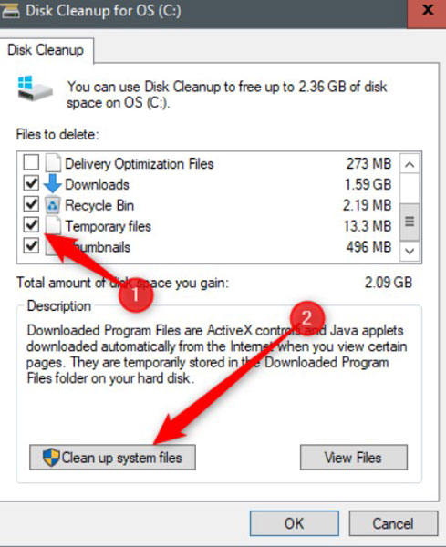 Windows Disk Cleanup