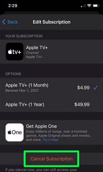 Subscription Management Module in iOS