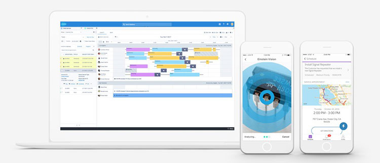 Field Service Management Interconnected Devices