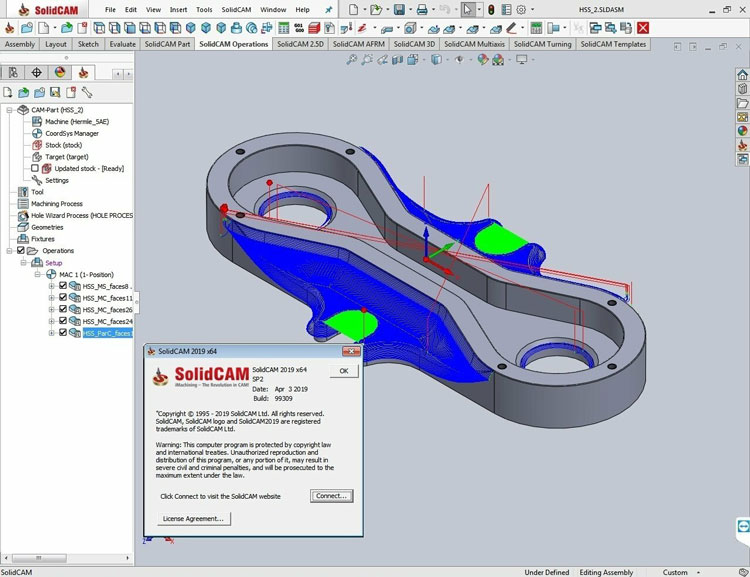 SolidCAM User Interface