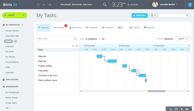 Bitrix24 Task Management