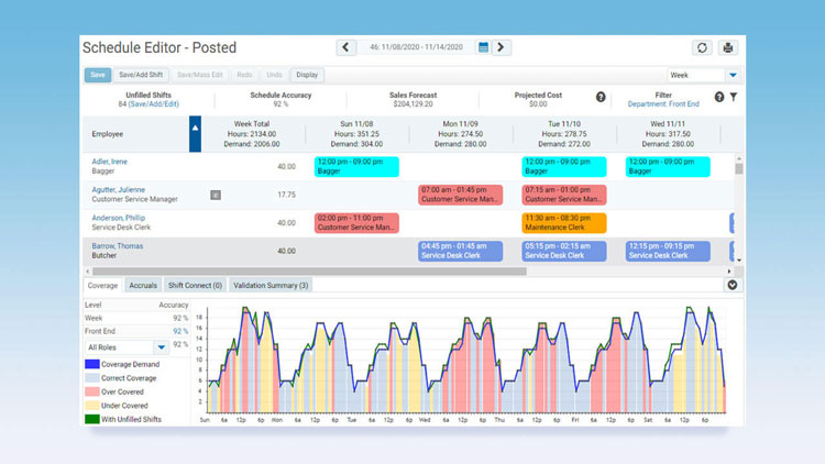 Blue Yonder Schedule Management Module