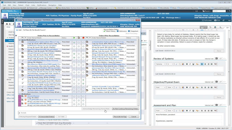 Cerner Ambulatory Workflow Dashboard