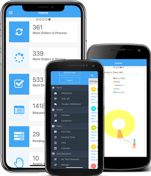 Fracttal Mobile App User Interface