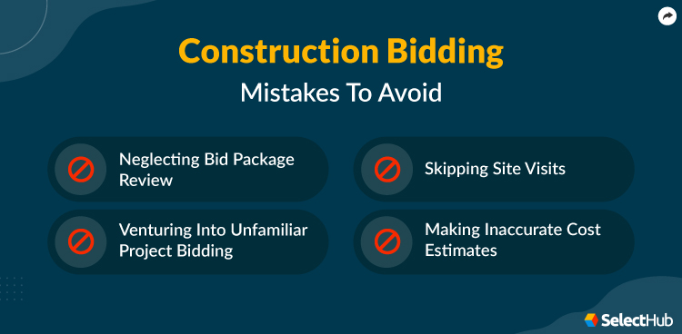 Construction Bidding Process Mistakes