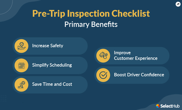 Pre-Trip Inspection Checklist Benefits