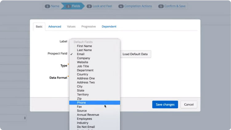 Account Engagement Lead Capture