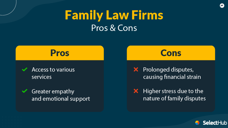 Family Law Firms Pros and Cons