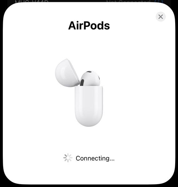 AirPods Connecting