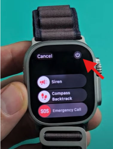 Apple Watch Power Symbol