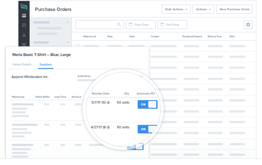 Stitch Labs Purchase Orders Automation