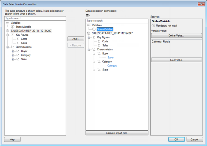 Spotfire OLAP