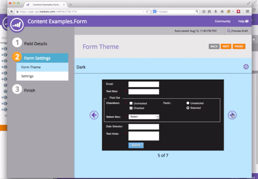 Marketo Content Templates