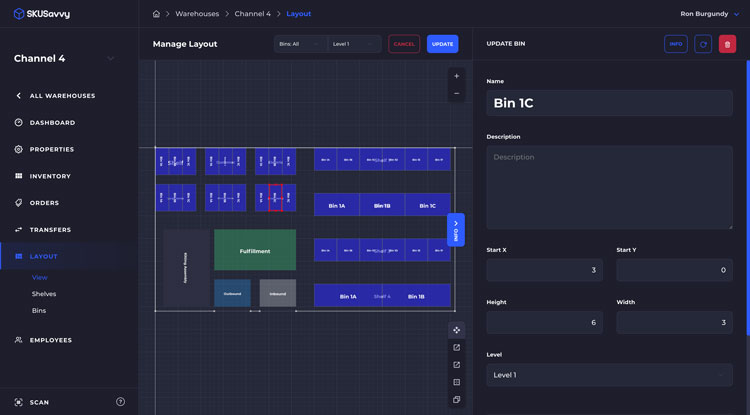 SKUSavvy Order Fulfillment Module