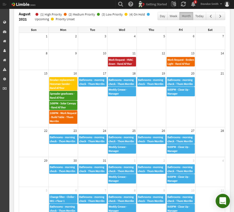 Maintenance Schedule Management in Limble CMMS