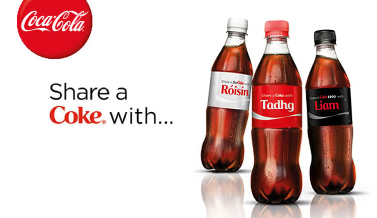 Coca Cola Share a Coke Campaign 