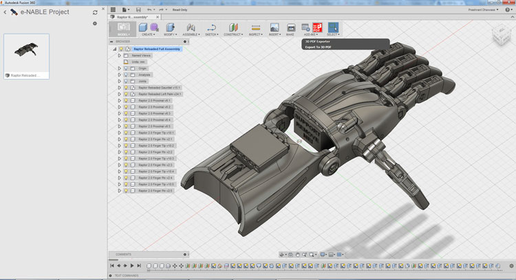 Fusion 360 3D Modelling Feature