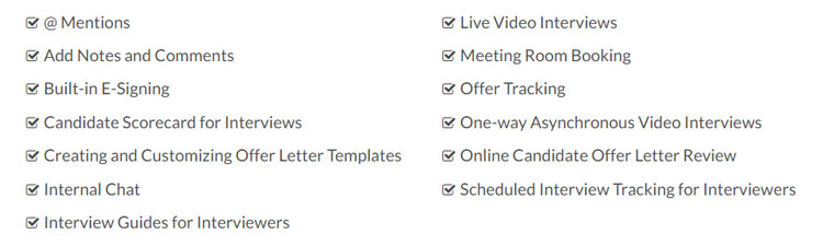  Built-in Interview Management Features in a Recruiting Software
