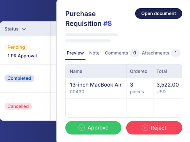 Precoro Purchase Requisition