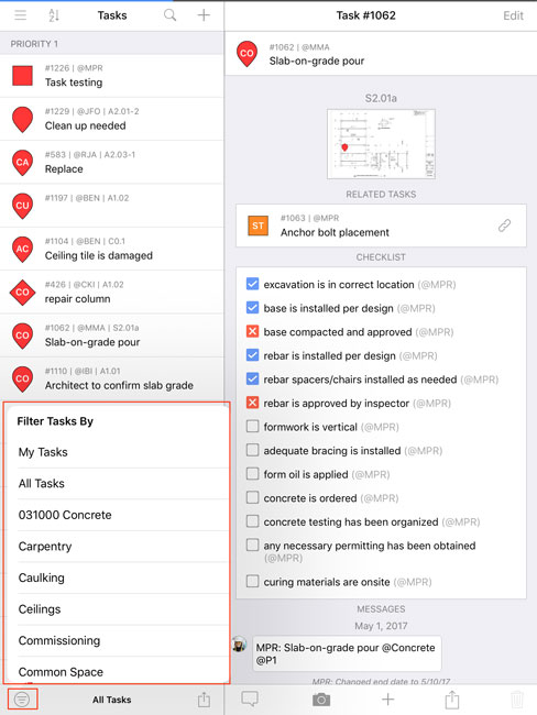 Task Management with Fieldwire