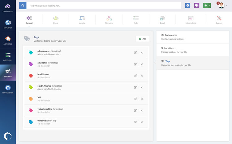 InvGate Assets Dashboard