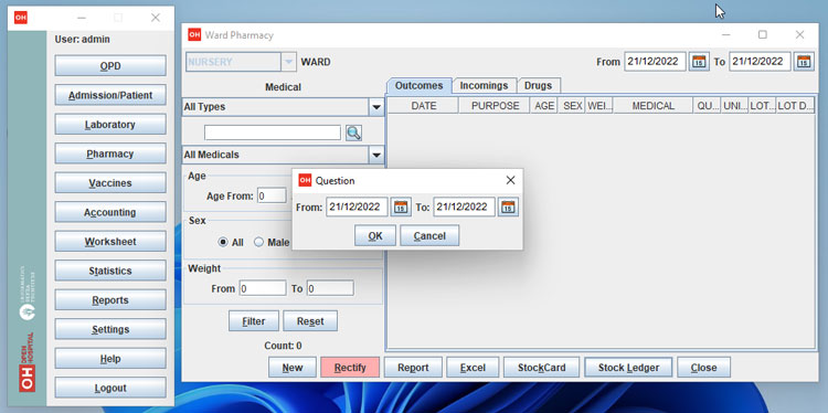 Electronic Prescription Management in OpenHospital