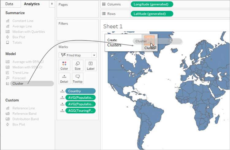 Tableau Clustering