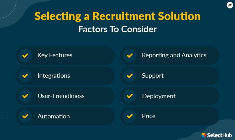 Factors to Consider When Selecting a Recruitment Solution