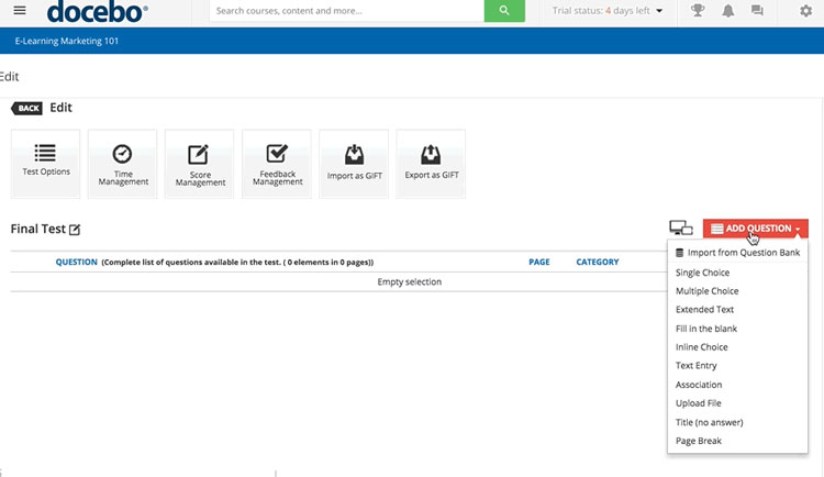 Cloud Based LMS Docebo