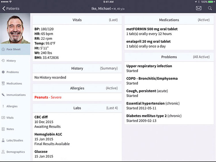 Patient Information Management in Kareo Clinical