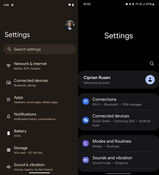 Android Settings