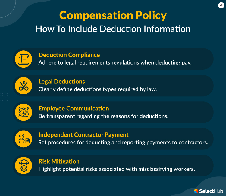 How To Include Deduction Information in Compensation Philosophy