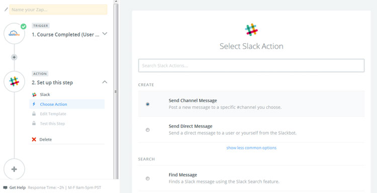 TalentLMS Slack Integration