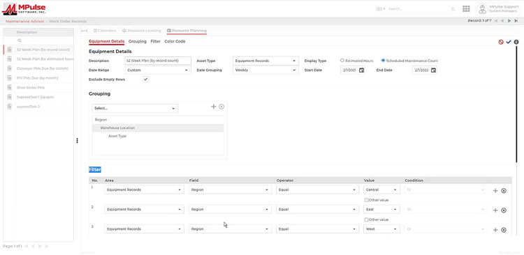 Resource Planning Module in MPulse