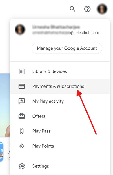 Google Play Payments and Subscriptions