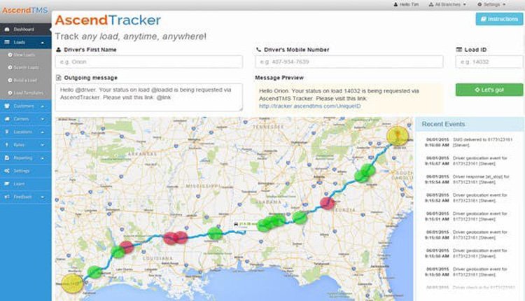 GPS Tracking in Ascend Tracker